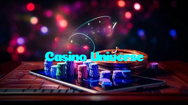 Casino Universe casino presented on mobile device in Pakistan with slots and live games